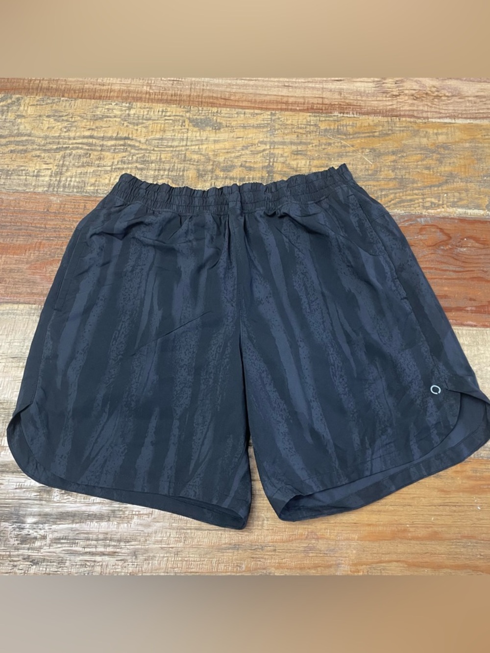 Skora size black Mens Black Athletic Shorts running activewear
